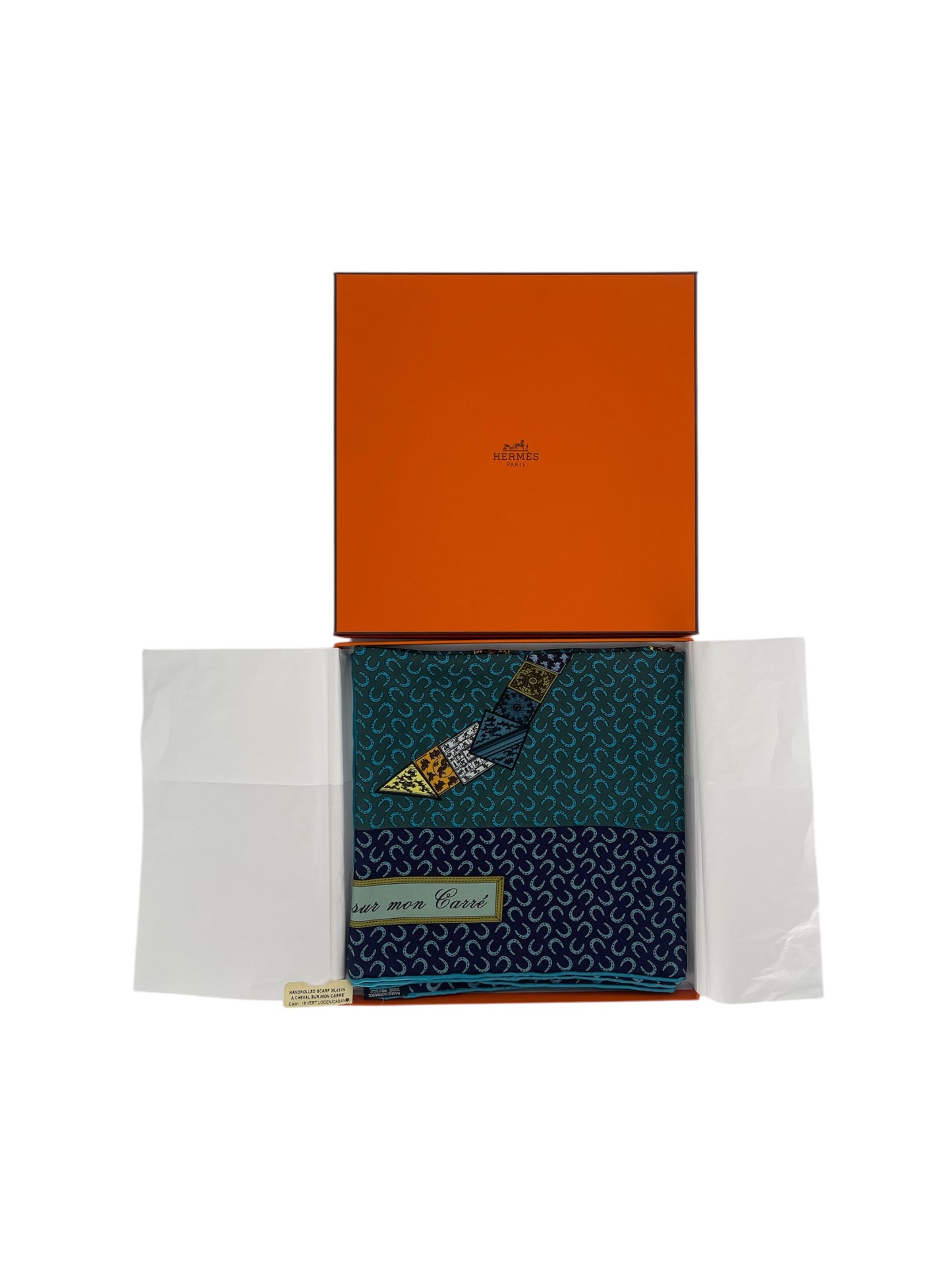 Hermes "A Cheval Sur Mon Carre" By Bali Barret