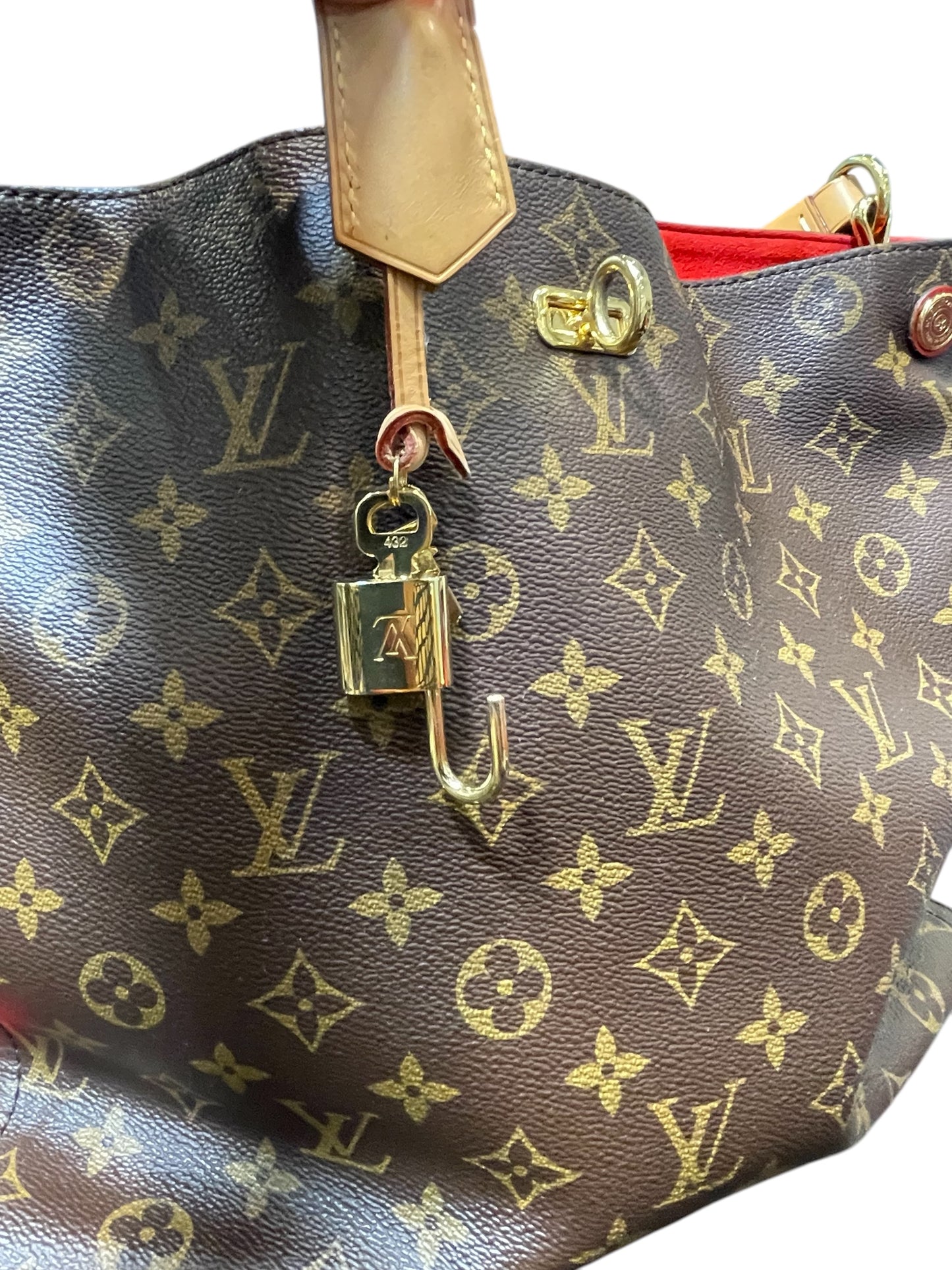 Louis Vuitton Mono Cherry Gaia Handbag