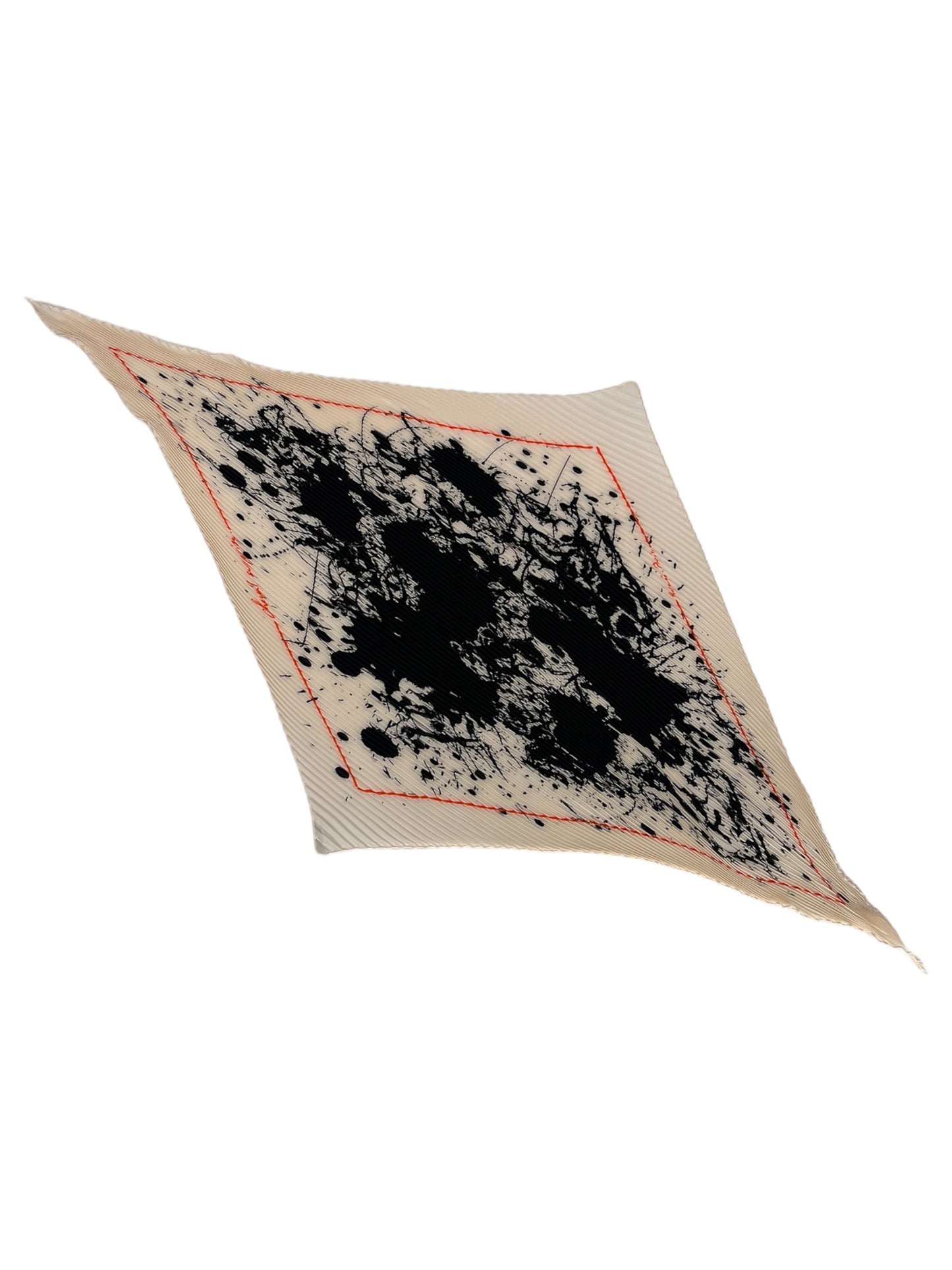 Hermes "Cheval Surprise" Plisse Silk Scarf By Dimitri Rybaltchenko