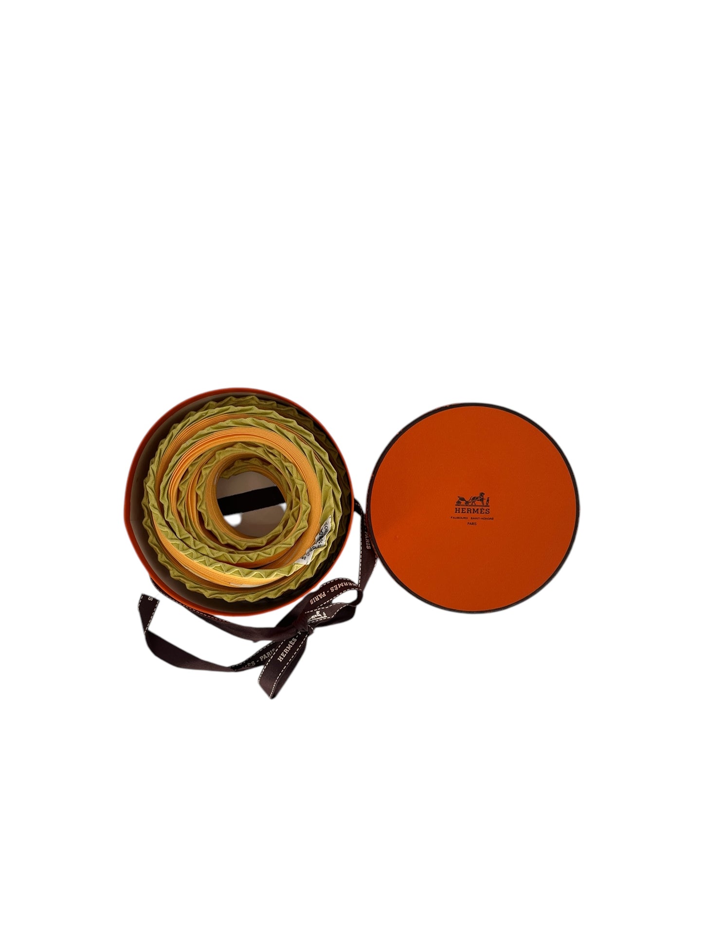 Hermes "Au Gre Du Vent" Plisse Silk Scarf By Dimitri Rybaltchenko