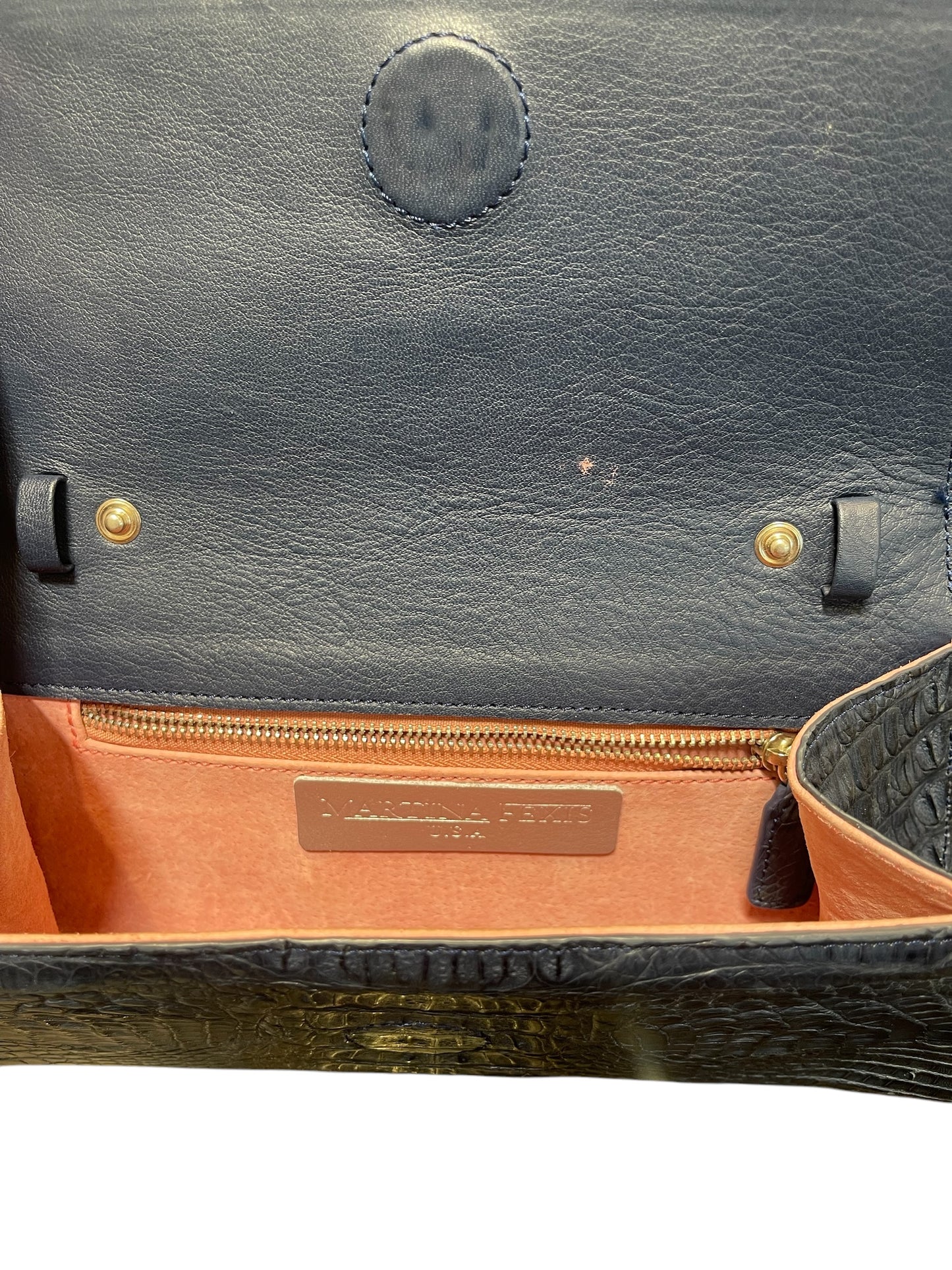 Martina Fexis Blue Clutch