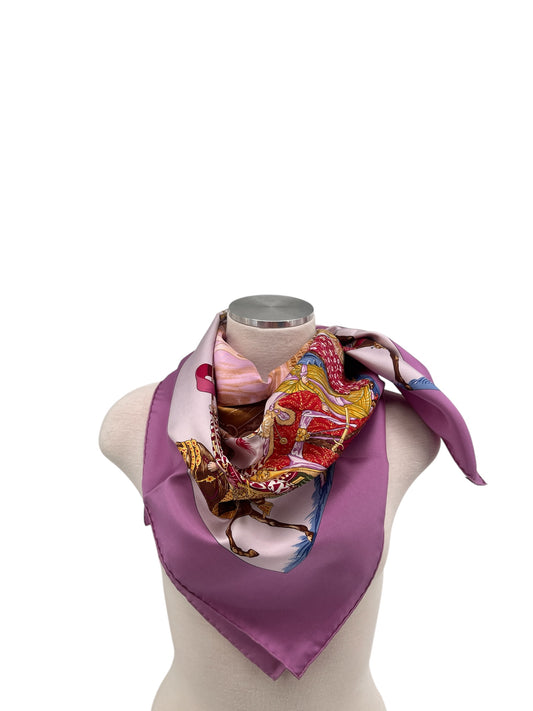 Hermes "Turqueries En L'honneur De Mr De Troy" Silk Scarf By Jean Christophe Donnadieu