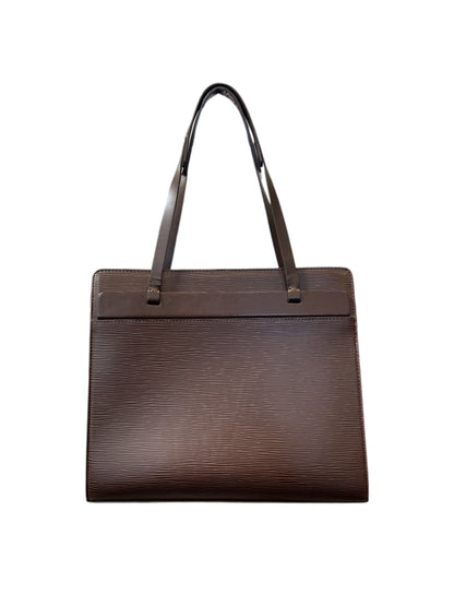 Vintage 2001 Louis Vuitton Brown Epi Croisette Handbag