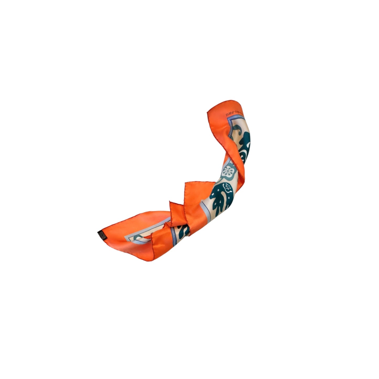 Hermes “L’Annee Du Dragon” Silk Scarf Designed By Annie Faivre