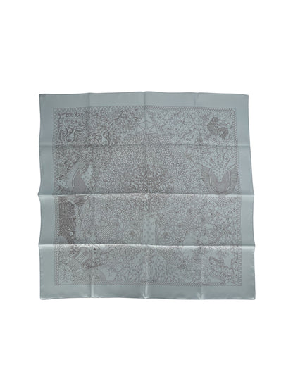Hermes "Ciel" Silk Scarf By Axis Mundy