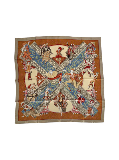 Hermes "Les Ballets Russes" Silk Scarf By Annie Faivre