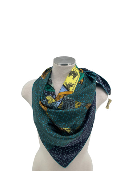 Hermes "A Cheval Sur Mon Carre" By Bali Barret