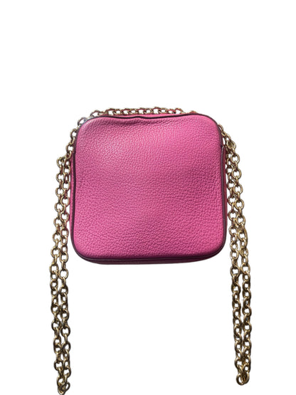 Dolce & Gabbana Pink Leather Crossbag