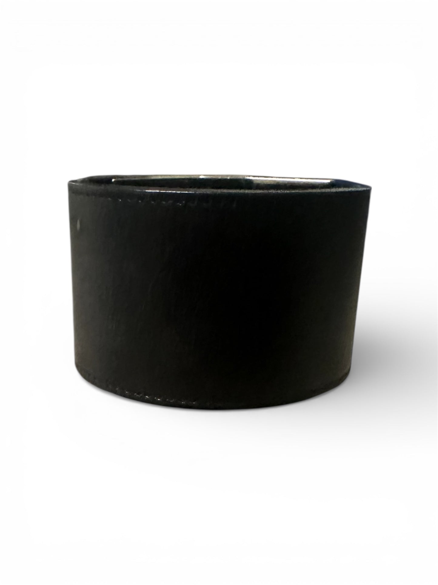 Saint Laurent With Bold Signature Silver Clasp Cuff Bracelet
