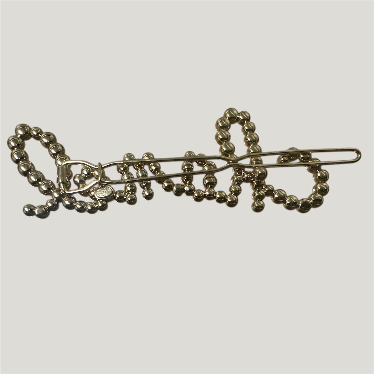 Chanel Crystals And Faux Pearls Barrette