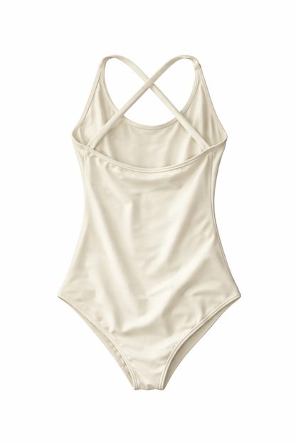 Gucci Logo White One Piece Swimsuit. Size S