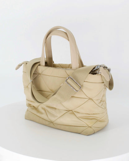 Prada Small Desert Re-Nylon Quilted Padded Shoulder Bag w/ Shoulder Strap