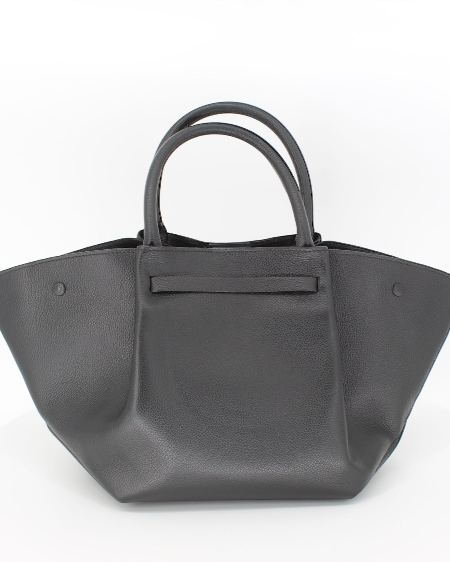 Demelier Black Leather Handbag