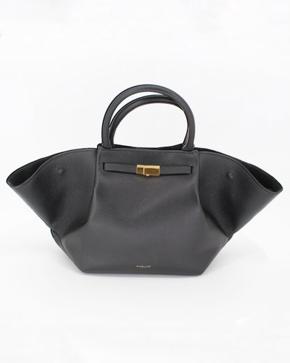 Demelier Black Leather Handbag