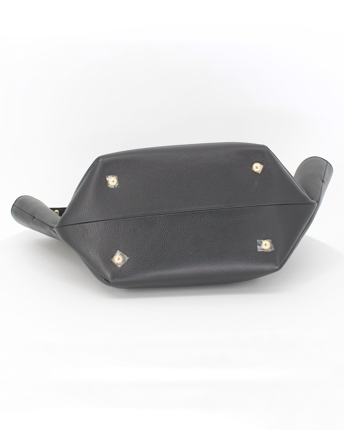 Demelier Black Leather Handbag