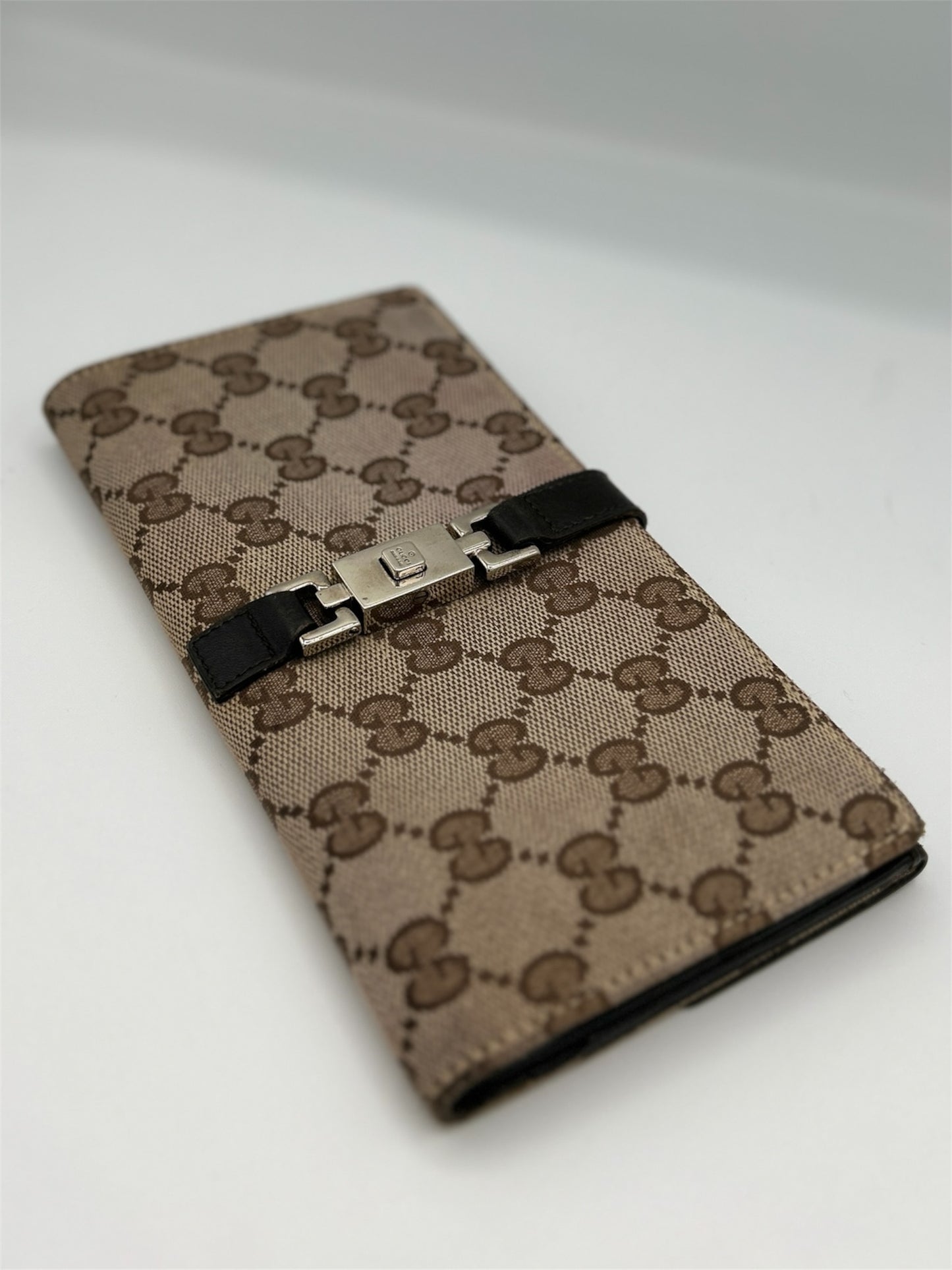 Gucci GG Canvas Jackie Long Wallet