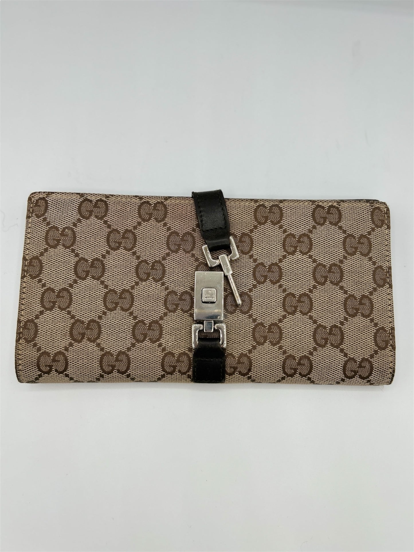 Gucci GG Canvas Jackie Long Wallet