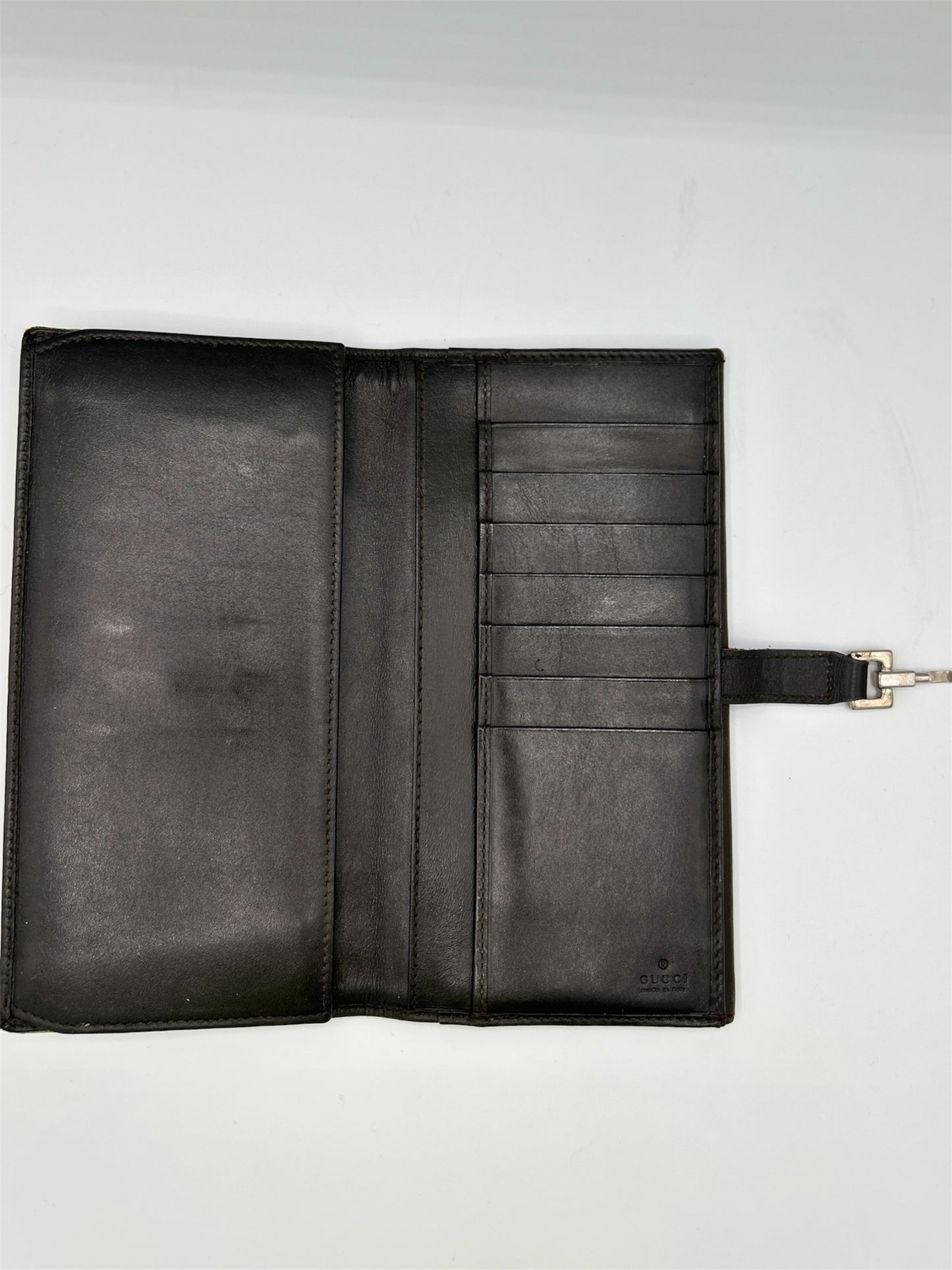 Gucci GG Canvas Jackie Long Wallet