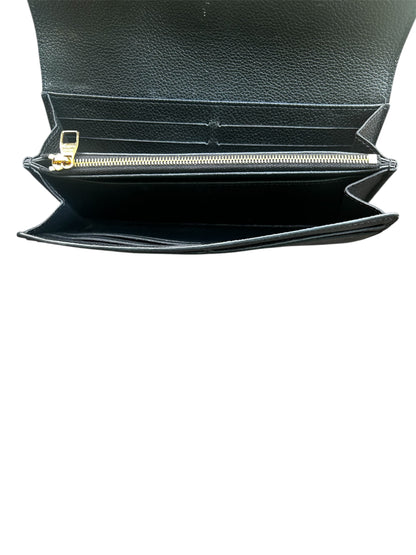 Louis Vuitton Black Leather Empreinte Wallet